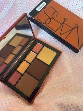 NARS Warm Glow Eyeshadow & Face Palette - Gold, Brown, Peach, Terracotta